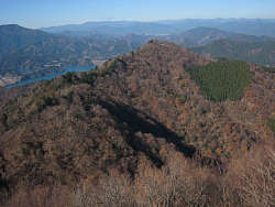 展望台から見た高取山