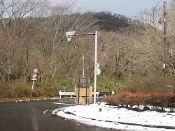 バス停付近からの台ヶ岳