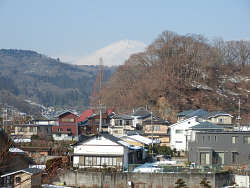 2週間前に金時公園から見えた富士山