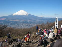 金時山頂