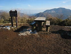 丸岳から駒ヶ岳方面