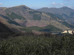 金時山・丸岳が良く見える