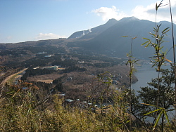 途中より駒ヶ岳側