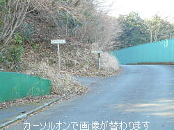 登山道は中央左に入る