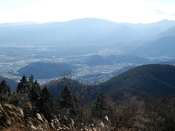 箱根側と山北市街
