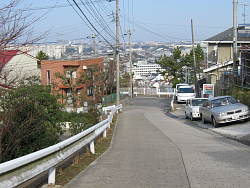ひよどり団地から少し入った場所から
