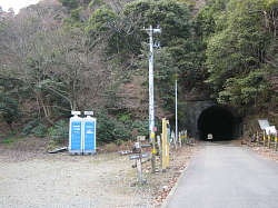 トンネルを抜けた場所