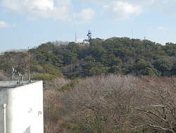 大楠山山頂方面