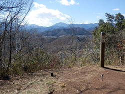 大室山側の眺め