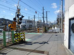中央に駅