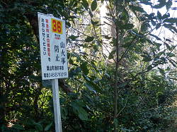 山火事防止立て札36番