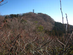 天狗岩から眺める城峰山