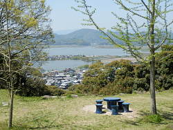 西の湖側の眺め