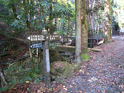 翠黛山への分岐
